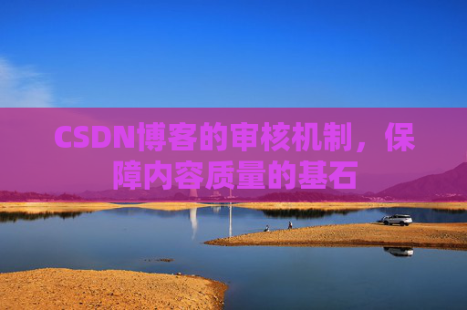 CSDN博客的审核机制,保障内容质量的基石